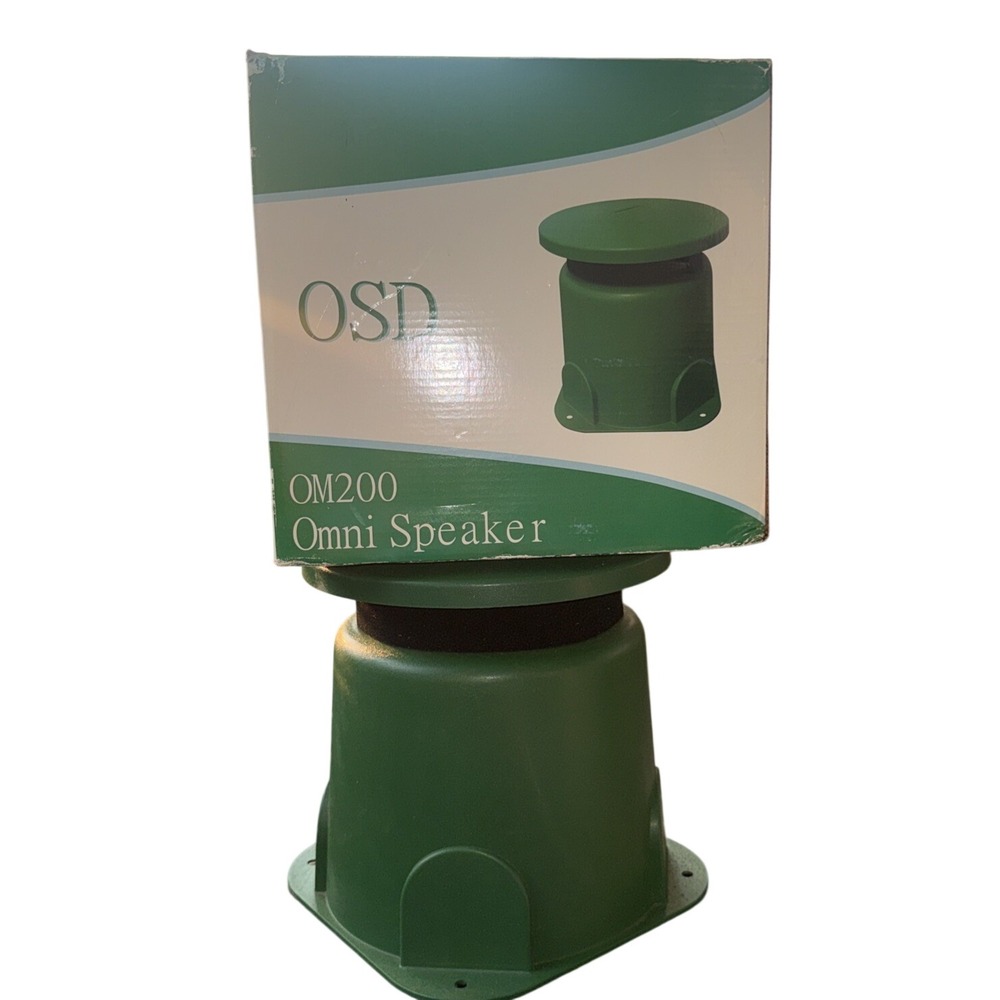 OSD OM200 Omni Speaker Outdoor In-Ground Landscape 360 Degree Green Speaker